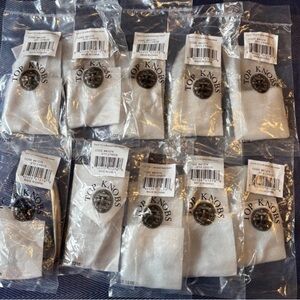 Lot of 10 Top Knobs Charlotte Pull 4in in Brushed Satin Nickel Finish